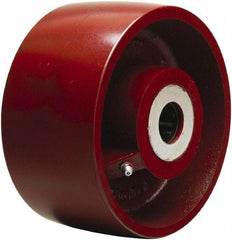 Hamilton - 7 Inch Diameter x 3 Inch Wide, Cast Iron Caster Wheel - 3,000 Lb. Capacity, 3-1/4 Inch Hub Length, 1-1/4 Inch Axle Diameter, Straight Roller Bearing - Benchmark Tooling