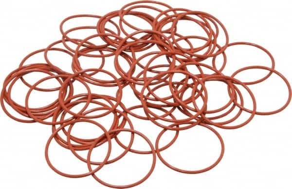 Value Collection - 1-5/16" ID x 1-7/16" OD, Silicone O-Ring - 1/16" Thick, Round Cross Section - Benchmark Tooling