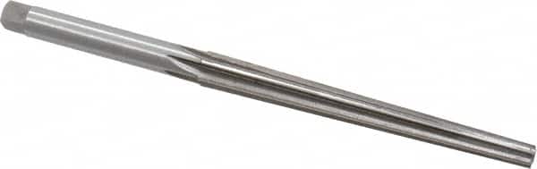 Interstate - 0.2" Small End, 0.228" Large End, 9/32" Shank, 2-7/8" Flute, Brown and Sharpe Taper Reamer #1 - Benchmark Tooling