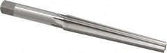 Interstate - 0.2503" Small End, 0.3673" Large End, 5/16" Straight Shank, 2-1/4" Flute, 0MT Morse Taper Reamer - Benchmark Tooling