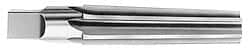 Interstate - 2.112" Small End, 2.555" Large End, 2" Tapered Shank, 8-1/2" Flute, 6MT Morse Taper Reamer - Benchmark Tooling