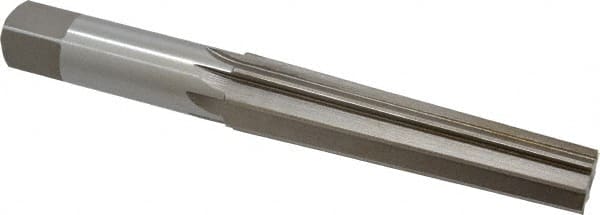 Interstate - 0.7748" Small End, 0.9881" Large End, 7/8" Straight Shank, 4-1/4" Flute, 3MT Morse Taper Reamer - Benchmark Tooling