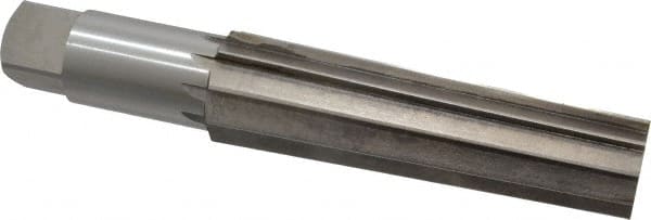 Interstate - 1.4717" Small End, 1.8005" Large End, 1-1/2" Straight Shank, 6-1/4" Flute, 5MT Morse Taper Reamer - Benchmark Tooling