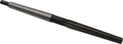 Interstate - 0.2503" Small End, 0.3674" Large End, 5/16" Tapered Shank, 2-1/4" Flute, 0MT Morse Taper Reamer - Benchmark Tooling