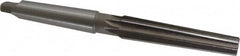 Interstate - 0.5696" Small End, 0.7441" Large End, 5/8" Tapered Shank, 3-1/2" Flute, 2MT Morse Taper Reamer - Benchmark Tooling