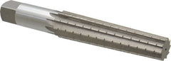 Interstate - 1.0167" Small End, 1.2893" Large End, 1-1/4" Straight Shank, 5-1/4" Flute, 4MT Morse Taper Reamer - Benchmark Tooling