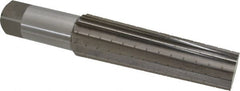 Interstate - 1.4717" Small End, 1.8005" Large End, 1-1/2" Straight Shank, 6-1/4" Flute, 5MT Morse Taper Reamer - Benchmark Tooling