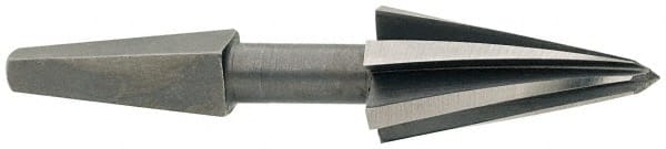 Alvord Polk - 2-17/64" Diam, 1/4" Small End Diam, Brace Shank, 3-7/8" Flute, Repairman's Reamer - Benchmark Tooling