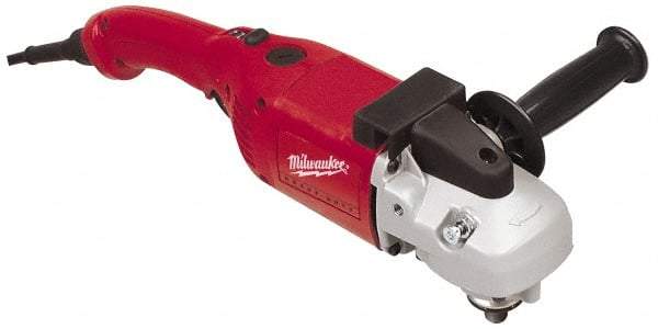 Milwaukee Tool - 7 to 9" Disc, 6,000 RPM, Electric Handheld Disc Sander - 2.25 hp, 120 Volts - Benchmark Tooling