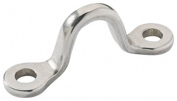 Ronstan - 11/16" Rope Guide/Eye Strap - 2-3/8" Between Centers, 316 Stainless Steel, Electropolished - Benchmark Tooling