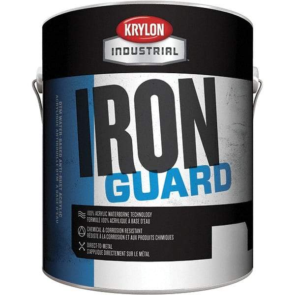 Krylon - 1 Gal Dark Machinery Gray High Gloss Finish Acrylic Enamel Paint - Interior/Exterior - Benchmark Tooling