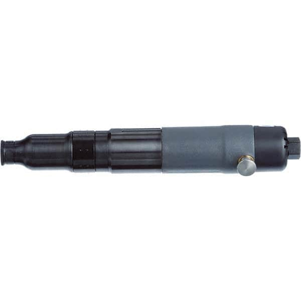 Ingersoll-Rand - 1/4" Bit Holder, 800 RPM, Inline Handle Air Screwdriver - 1-1/4 to 8.3 Ft/Lb Torque, 30 CFM - Benchmark Tooling