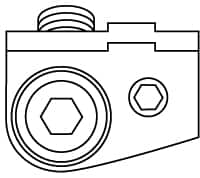 Kennametal - Indexable Adjusting Element - Compatible with 200C12RP90SP15C2WFP - Benchmark Tooling