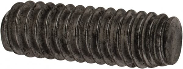 Value Collection - #8-32 1/2" OAL Fully Threaded Stud - Carbon Steel, Plain Finish - Benchmark Tooling