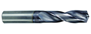 1/8 Dia. - Solid Carbide 3xD High Performance Drill-TiAlN - Benchmark Tooling