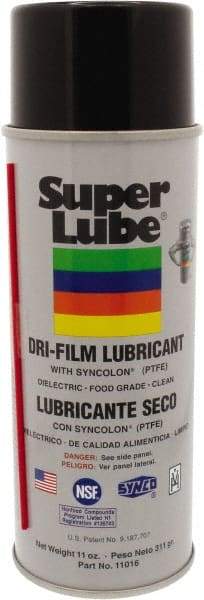 Synco Chemical - 11 oz Aerosol Dry Film with PTFE Lubricant - -40°F to 500°F - Benchmark Tooling