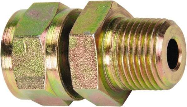 Enerpac - 3/8 Male NPTF x Female NPTF Hydraulic Hose Swivel - 10,000 psi - Benchmark Tooling