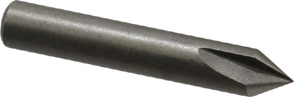 Keo - 1/4" Head Diam, 1/4" Shank Diam, 3 Flute 60° High Speed Steel Countersink - Benchmark Tooling