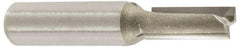 Amana Tool - 1/4" Diam, 1/4" Shank Diam, 1" Length of Cut, 2 Flute Straight Router Bit - 2-7/8" Overall Length, Carbide Tipped - Benchmark Tooling