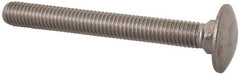 Value Collection - M8x1.25 70mm Length Under Head, Standard Square Neck, Carriage Bolt - Austenitic Grade A2 Stainless Steel, - Benchmark Tooling