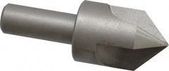 Keo - 1" Head Diam, 1/2" Shank Diam, 3 Flute 90° High Speed Steel Countersink - Benchmark Tooling