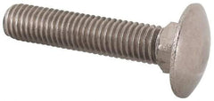 Value Collection - M10x1.5 50mm Length Under Head, Standard Square Neck, Carriage Bolt - Austenitic Grade A2 Stainless Steel, - Benchmark Tooling