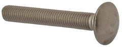 Value Collection - M10x1.5 70mm Length Under Head, Standard Square Neck, Carriage Bolt - Austenitic Grade A2 Stainless Steel, - Benchmark Tooling