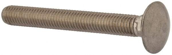 Value Collection - M10x1.5 80mm Length Under Head, Standard Square Neck, Carriage Bolt - Austenitic Grade A2 Stainless Steel, - Benchmark Tooling