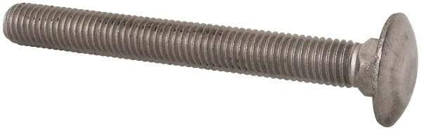 Value Collection - M10x1.5 90mm Length Under Head, Standard Square Neck, Carriage Bolt - Austenitic Grade A2 Stainless Steel, - Benchmark Tooling