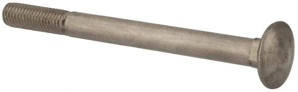 Value Collection - M10x1.5 120mm Length Under Head, Standard Square Neck, Carriage Bolt - Austenitic Grade A2 Stainless Steel, - Benchmark Tooling