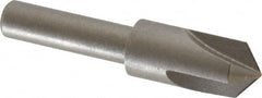 Keo - 3/8" Head Diam, 1/4" Shank Diam, 3 Flute 100° High Speed Steel Countersink - Benchmark Tooling