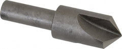 Keo - 5/8" Head Diam, 3/8" Shank Diam, 3 Flute 100° High Speed Steel Countersink - Benchmark Tooling