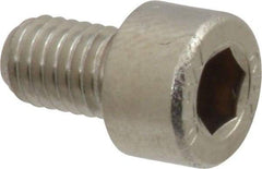 Value Collection - M5x0.80 Metric Coarse Hex Socket Drive, Socket Cap Screw - Grade 316 & Austenitic A4 Stainless Steel, Uncoated, Fully Threaded, 8mm Length Under Head - Benchmark Tooling