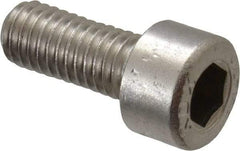 Value Collection - M5x0.80 Metric Coarse Hex Socket Drive, Socket Cap Screw - Grade 316 & Austenitic A4 Stainless Steel, Uncoated, Fully Threaded, 12mm Length Under Head - Benchmark Tooling