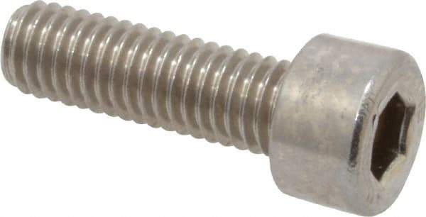 Value Collection - M5x0.80 Metric Coarse Hex Socket Drive, Socket Cap Screw - Grade 316 & Austenitic A4 Stainless Steel, Uncoated, Fully Threaded, 16mm Length Under Head - Benchmark Tooling