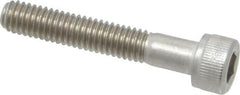 Value Collection - M6x1.00 Metric Coarse Hex Socket Drive, Socket Cap Screw - Grade 316 & Austenitic A4 Stainless Steel, Uncoated, Partially Threaded, 35mm Length Under Head - Benchmark Tooling