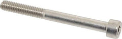 Value Collection - M6x1.00 Metric Coarse Hex Socket Drive, Socket Cap Screw - Grade 316 & Austenitic A4 Stainless Steel, Uncoated, Partially Threaded, 60mm Length Under Head - Benchmark Tooling