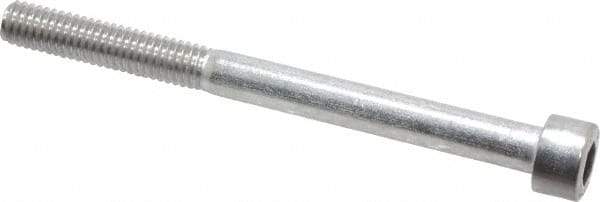 Value Collection - M6x1.00 Metric Coarse Hex Socket Drive, Socket Cap Screw - Grade 316 & Austenitic A4 Stainless Steel, Uncoated, Partially Threaded, 70mm Length Under Head - Benchmark Tooling