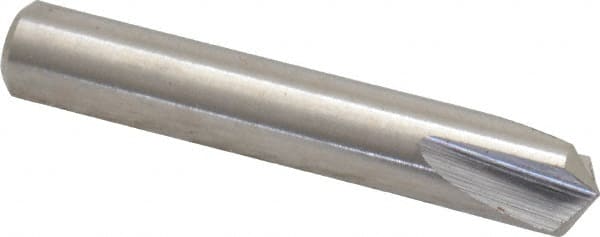 Keo - 1/4" Head Diam, 1/4" Shank Diam, 3 Flute 120° High Speed Steel Countersink - Benchmark Tooling