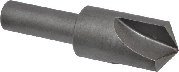 Keo - 5/8" Head Diam, 3/8" Shank Diam, 3 Flute 120° High Speed Steel Countersink - Benchmark Tooling