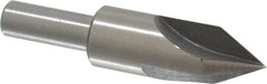 Interstate - 5/8" Head Diam, 3/8" Shank Diam, 3 Flute 60° High Speed Steel Countersink - Benchmark Tooling
