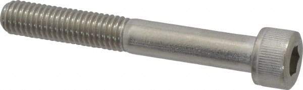 Value Collection - M8x1.25 Metric Coarse Hex Socket Drive, Socket Cap Screw - Grade 316 & Austenitic A4 Stainless Steel, Uncoated, Partially Threaded, 60mm Length Under Head - Benchmark Tooling