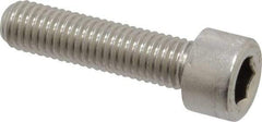 Value Collection - M10x1.50 Metric Coarse Hex Socket Drive, Socket Cap Screw - Grade 316 & Austenitic A4 Stainless Steel, Uncoated, Partially Threaded, 40mm Length Under Head - Benchmark Tooling