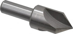 Interstate - 7/8" Head Diam, 1/2" Shank Diam, 3 Flute 82° High Speed Steel Countersink - Benchmark Tooling