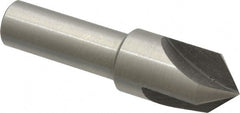 Interstate - 1/2" Head Diam, 3/8" Shank Diam, 3 Flute 90° High Speed Steel Countersink - Benchmark Tooling