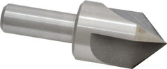 Interstate - 1" Head Diam, 1/2" Shank Diam, 3 Flute 90° High Speed Steel Countersink - Benchmark Tooling