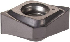 Iscar - CNHT070305 Grade IC908 Carbide Milling Insert - TiAlN Finish, 0.1417" Thick, 7mm Inscribed Circle, 0.5mm Corner Radius - Benchmark Tooling