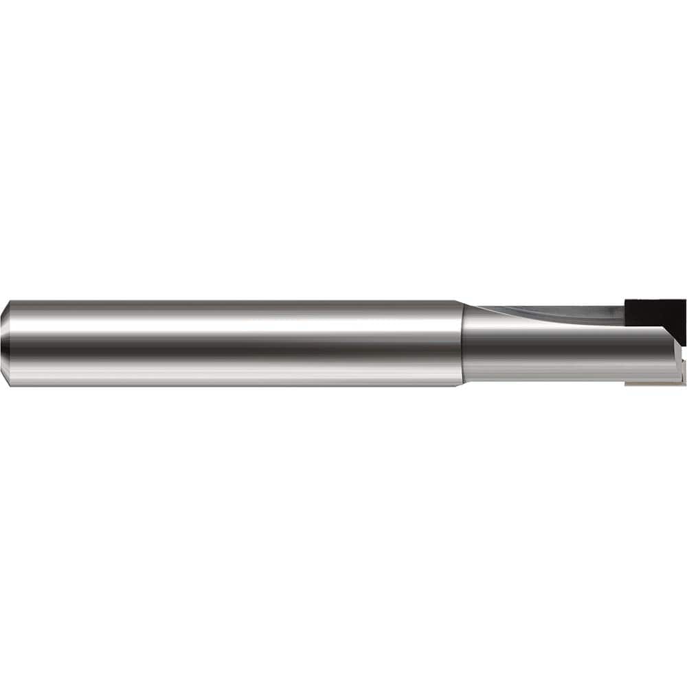 Harvey Tool - 3/8", 1/4" LOC, 3/8" Shank Diam, 2-1/2" OAL, 2 Flute Brazed Solid Carbide Square End Mill - Exact Industrial Supply