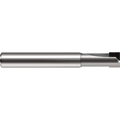 Harvey Tool - 3/8", 1/4" LOC, 3/8" Shank Diam, 2-1/2" OAL, 2 Flute Brazed Solid Carbide Square End Mill - Exact Industrial Supply