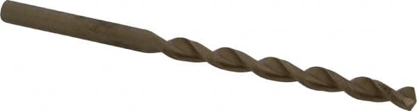 Cleveland - #11 135° Cobalt Jobber Drill - Oxide/Gold Finish, Right Hand Cut, Parabolic Flute, Straight Shank, 3-1/2" OAL, Split Point - Benchmark Tooling